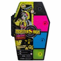 Monster High Straszysekrety Lalka Frankie Stein seria 3 Neonowa HNF79 MATTEL