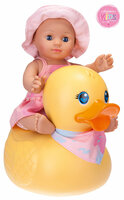PROMO Lalka Kids Girl do kąpieli z pływającą kaczką 30cm 300002 SCHILDKROT