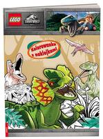 Kolorowanka z naklejkami LEGO JURASSIC WORLD NA-6201