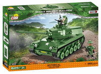 COBI 2239 Historical Collection Vietnam War Wojna w Wietnamie Amerykański czołg Walker Bulldog M41A3 625 klocków p3