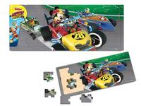 PROMO Układanka puzzle drewniane Mickey and the Roadster Racers BRIMAREX