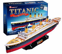 Puzzle 3D Titanic zestaw XL 113el 24011 DANTE