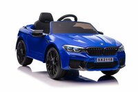 Auto na akumulator BMW M5 niebieski 9576 Lean Toys