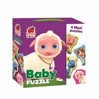 Baby puzzle MAXI Farma Zwierzątka RK1210-01