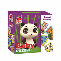 Baby puzzle MAXI Zoo Zwierzątka RK1210-02