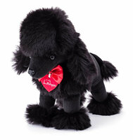 Maskotka Pudel czarny Charlie 25cm 94179 Lumpin