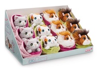 NICI 61330-460 Asortyment Pluszowe zwierzątko Little Paws 12cm 4 wzory p12 mix cena za 1 szt
