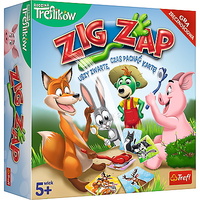 Zig Zap gra Rodzina Treflików 02070 Trefl