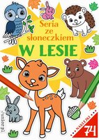 Książka Seria ze słonecznikiem w lesie. Books and fun