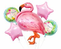 Balony foliowe - zestaw Flaming 5szt BZ-HFLA