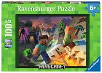 Puzzle 100el XXL Monster Minecraft 133338 RAVENSBURGER