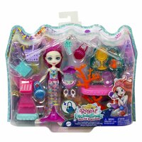 Enchantimals Lalka Zestaw Sklepik Podwodne Skarby lalka Milagra Mermaid HCF71 GJX35 MATTEL