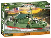 COBI 2238 Historical Collection Vietnam War Wojna w Wietnamie Patrol Boat River Mk II 615 klocków p3