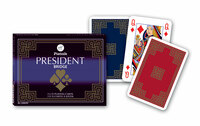 Karty do gry 2 talie international President Piatnik