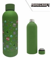 Bidon stalowy zielony 500ml Minecraft MC91702 Kids Euroswan butelka na wodę