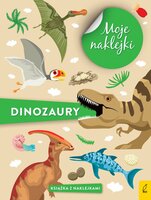 Książka Moje naklejki. Dinozaury