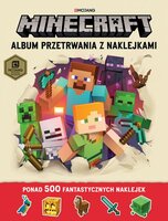 Książka Minecraft Album przetrwania z naklejkami