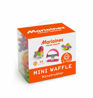 Klocki Waffle mini 35 sztuk Konstruktor (dziewczęce) p16 Marioinex
