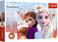 Puzzle 60el Zaczarowany świat Anny i Elsy. Frozen 2 17333 Trefl p20