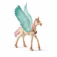 Schleich 70575S Bayala źrebię jednorożca z biżuterią Bayala Red