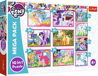 Puzzle 10w1 Magiczny świat kucyków My Little Pony 90353 Trefl p6