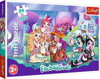 Puzzle 24-Maxi Wesoły dzień Enchantimals / Mattel Enchantimals 14315 Trefl p8