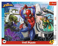 Puzzle 25el ramkowe Odważny Spiderman 31347 Trefl p16