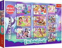 Puzzle 10w1 Przygody Enchantimals Mattel 90354 Trefl p6