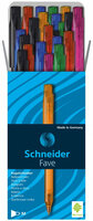 Długopis automatyczny SCHNEIDER FAVE 770 niebieski, p50  mix kolorów cena za 1 szt