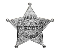 Odznaka SHERIFF blister 0862-08 LUCKY LUKE