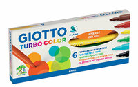 Flamastry 6kol Turbo Color GIOTTO