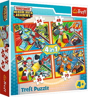 Puzzle 4w1 Akademia Transformersów 34313 TREFL