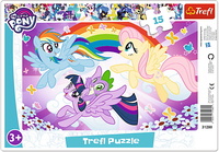 Puzzle 15el ramkowe Zabawa kucyków My Little Pony 31280 TREFL p20