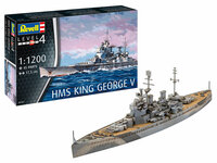 Statek 1:200 05161 HMS King George V REVELL
