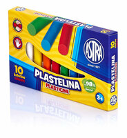 Plastelina 10 kolorów ASTRA