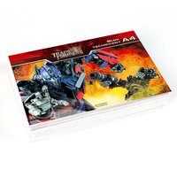 Blok techniczny A4 Transformers p20. STARPAK, cena za 1szt.