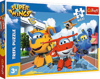 Puzzle 24-Maxi Wesołe samoloty. Super Wings 14252 TREFL