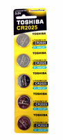 Bateria TOSHIBA CR2025 3V p5/blister cena za 1szt