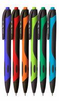 Długopis Tori 1mm mix kolorów wkład niebieski KD913-NM p36 TETIS, cena za 1szt