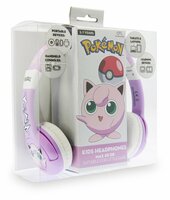 Słuchawki dla dzieci Pokemon Jiglypuff różowe OTL PK0568