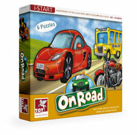 OnRoad Puzzle 6 obrazków auta 14 39 130 ART AND PLAY