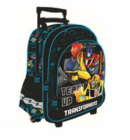 Plecak szkolny na kółkach Transformers MAJEWSKI