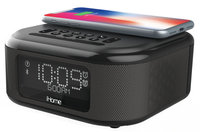 iHome iBTW23 Zegar/ radio/ głośnik Bluetooth, Ładowanie telefonu poprzez indukcję Qi Wireless lub USB