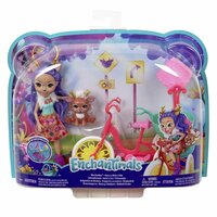 Enchantimals Lalka + Przyjaciele na rowerze Danessa Deer & Sprint GJX30 FJH11 p6 MATTEL