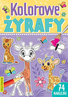 Książeczka Kolorowe żyrafy. Books and fun