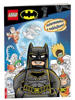 Książeczka LEGO BATMAN. Kolorowanka z naklejkami NA-6450