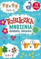 Książeczka Tabliczka mnożenia, ćwiczenia. Books and Fun