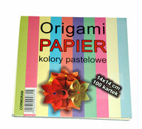 PROMO Origami papier 14x14 cm - pastele