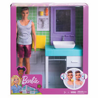 Barbie Ken domowe zajęcia FYK51 p3 MATTEL mix