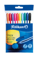 Długopis Pelikan Stick K86 - 10 kol w folii